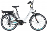 Elektro Bicykel Lovelec Polaris 18" white/grey 26" bateria v nosiči 10 Ah B400281