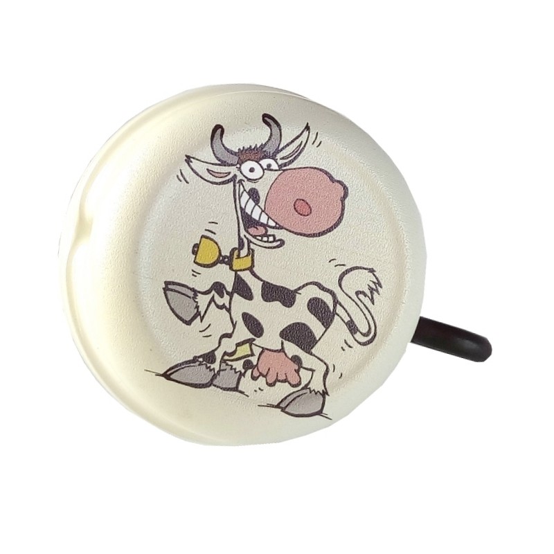 Zvonček PH Song s motívom krava, farebný lak  83102038