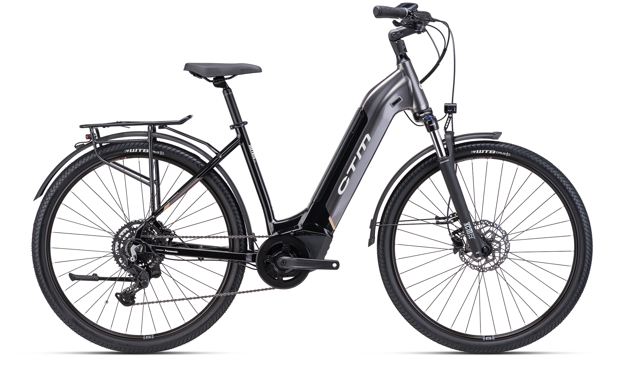 CTM METRIC GX 2.0 čierna /sivohnedá perleť 19"/480 225.262