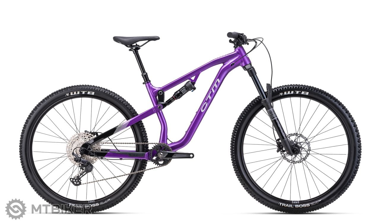 CTM SKAUT 3.0 L - lesk.čierna/lesklá fialová 225.181