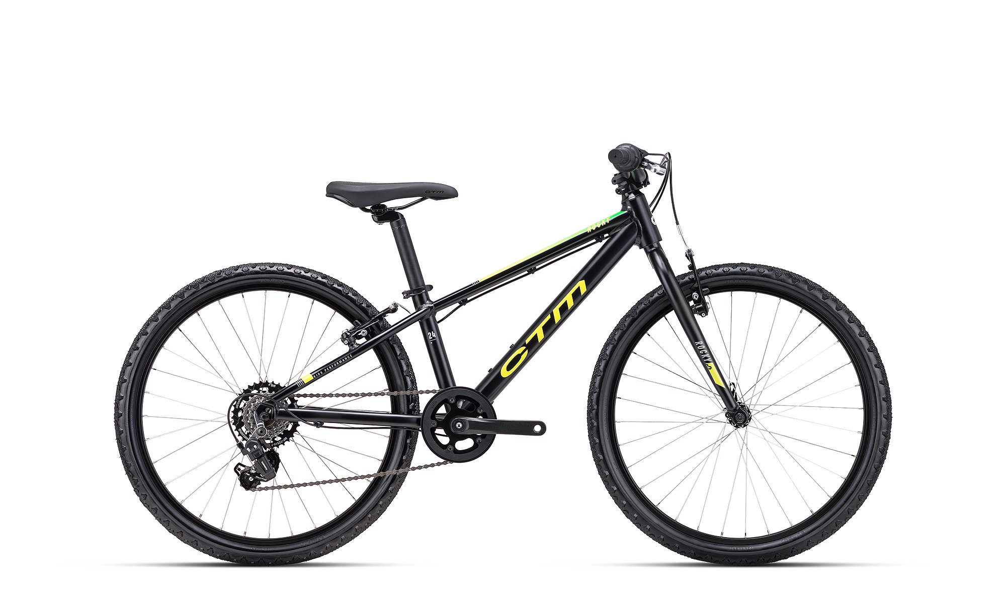 CTM ROCKY 1.0 24" mat.čierna/zelená 225.038