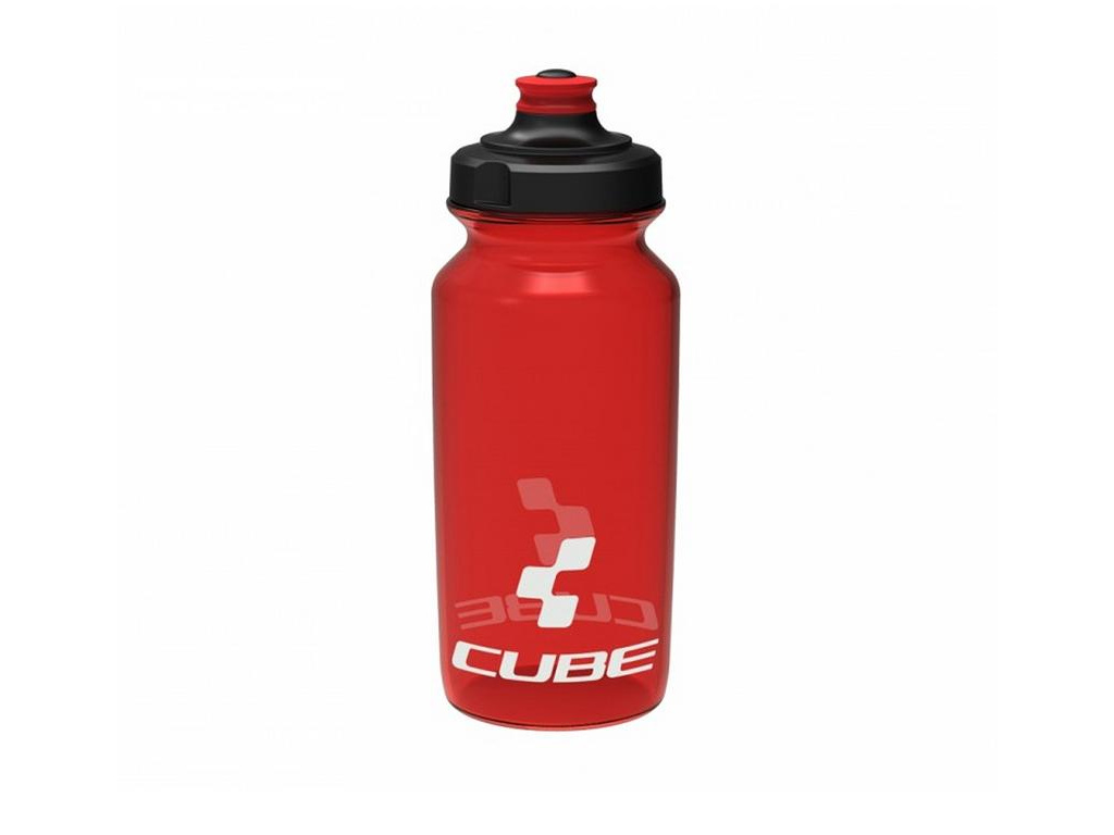 Fľaša Cube 0,5L červená