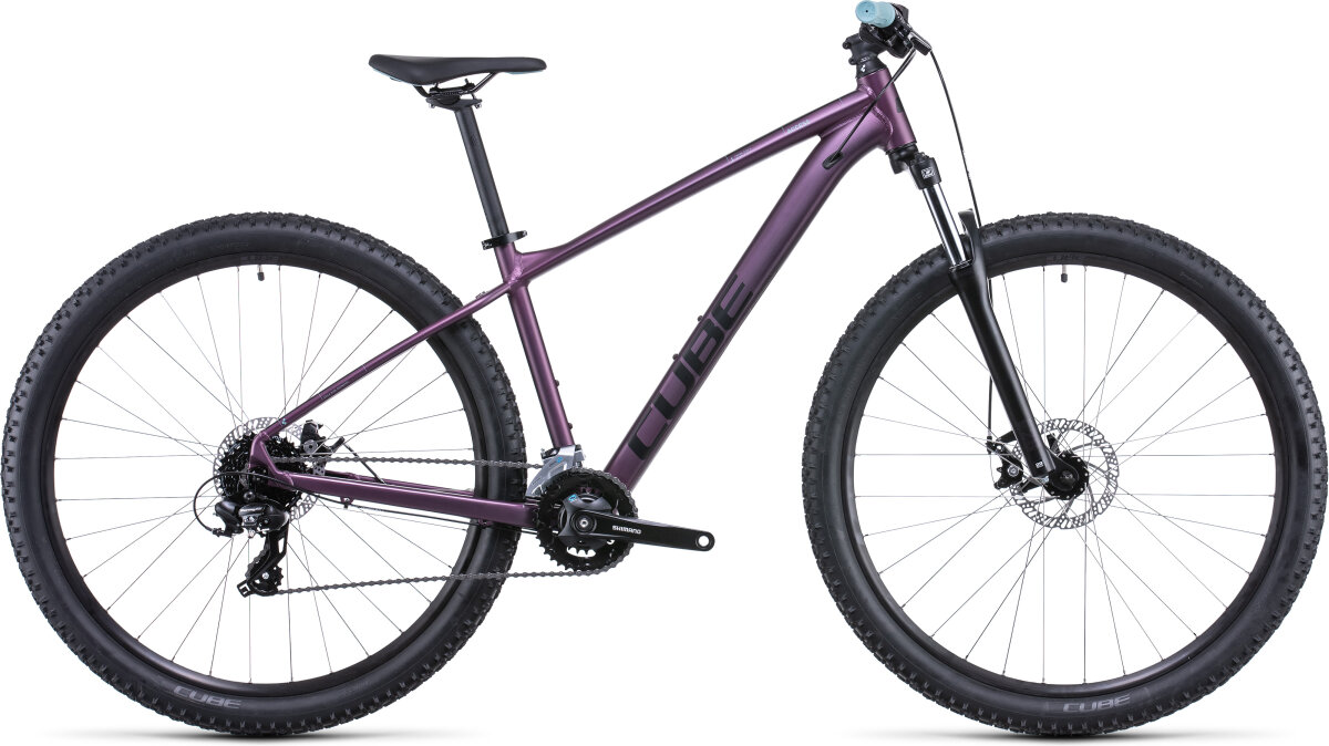 Bicykel CUBE ACCESS WS kolesá 27,5" deepviolet / blue  525110-14,5"